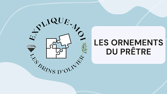 - Pour célébrer la messe, le prêtre va revêtir une aube, une étole et une chasuble.
- Ainsi revêtu, le prêtre est un 