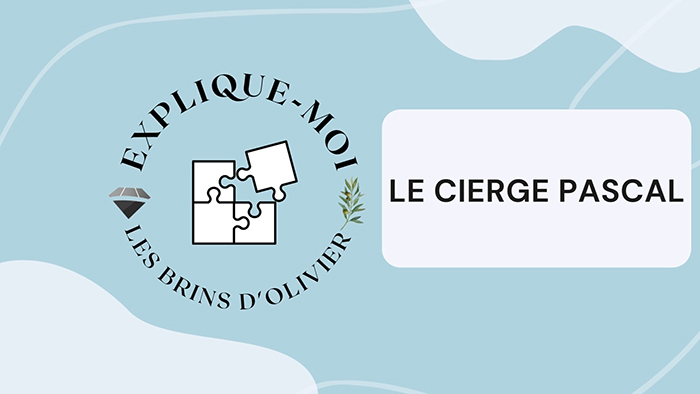 Le cierge pascal : une leçon concrète de catéchisme